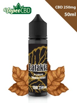 Latakia e-líquido CBD extracto de tabaco online en VapeoCBD.es