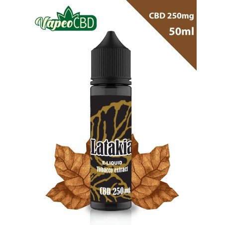 Latakia e-líquido CBD extracto de tabaco online en VapeoCBD.es
