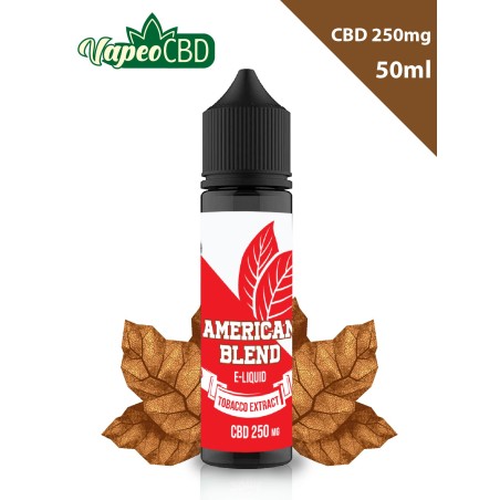 American Blend e-líquido CBD extracto de tabaco online en VapeoCBD.es