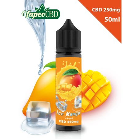 Ice Mango e-líquido CBD mezcla de frutas online en VapeoCBD.es