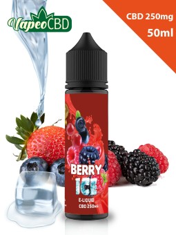 Berry Ice e-líquido CBD mezcla de frutas online en VapeoCBD.es