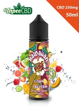 Hawaiian Puff e-líquido CBD mezcla de frutas online en VapeoCBD.es