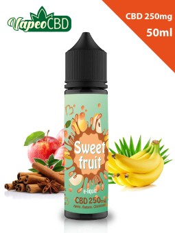 Sweet Fruit e-líquido CBD mezcla de frutas online en VapeoCBD.es