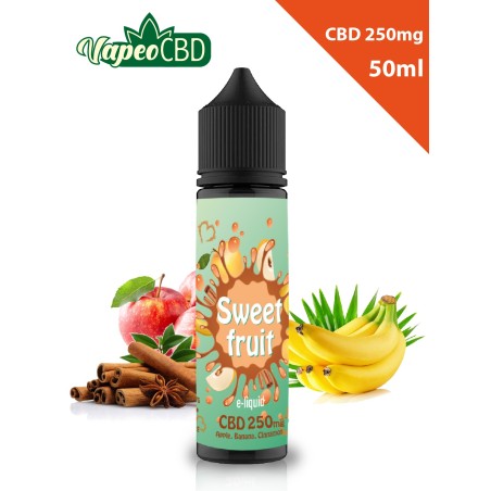 Sweet Fruit e-líquido CBD mezcla de frutas online en VapeoCBD.es