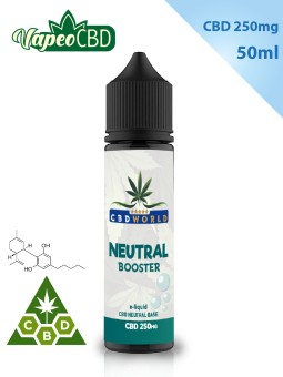 Booster Neutral e-líquido base neutra con CBD online en VapeoCBD.es