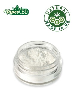 Cristales de aislado de CBD pureza 99,8% online en VapeoCBD.es