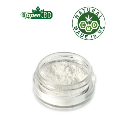 Cristales de aislado de CBD pureza 99,8% online en VapeoCBD.es