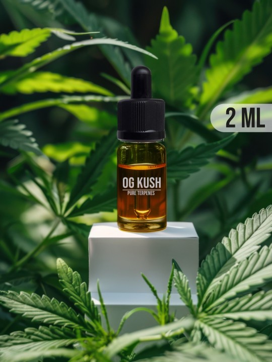 Terpenos naturales de cáñamo Sativa OG Kush, online en Vapeocbd.es