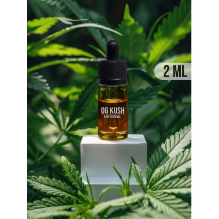 Terpenos naturales de cáñamo Sativa OG Kush, online en Vapeocbd.es