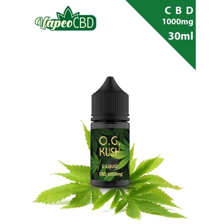 e-líquido 30ml CBD 1000 extracto de marihuana online en VapeoCBD.es