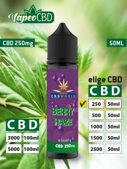 Berry Haze e-líquido CBD extracto de marihuana online en VapeoCBD.es