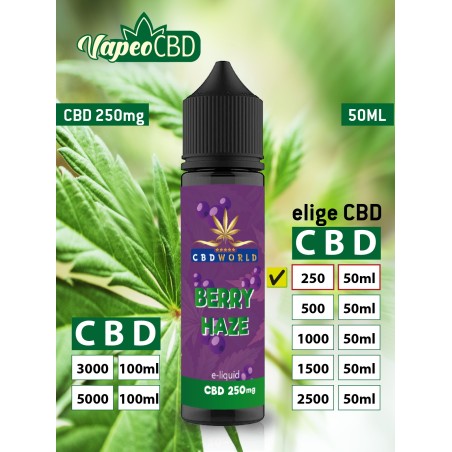 Berry Haze e-líquido CBD extracto de marihuana online en VapeoCBD.es