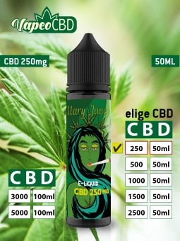 Mary Jane e-líquido CBD extracto de marihuana online en VapeoCBD.es